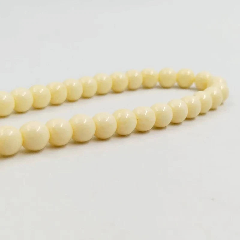 Resin Tesbih 99beads Cotton tassel handmade Karakosh gift