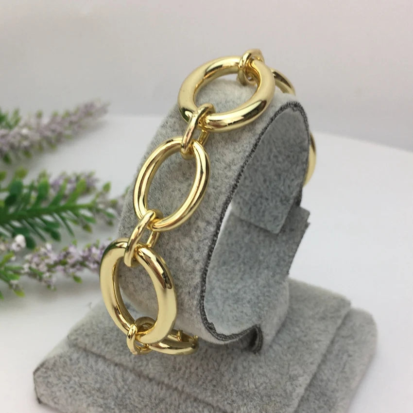 Bracelet Dubai Women's Jewelry Brazilian Gold Plated Wedding