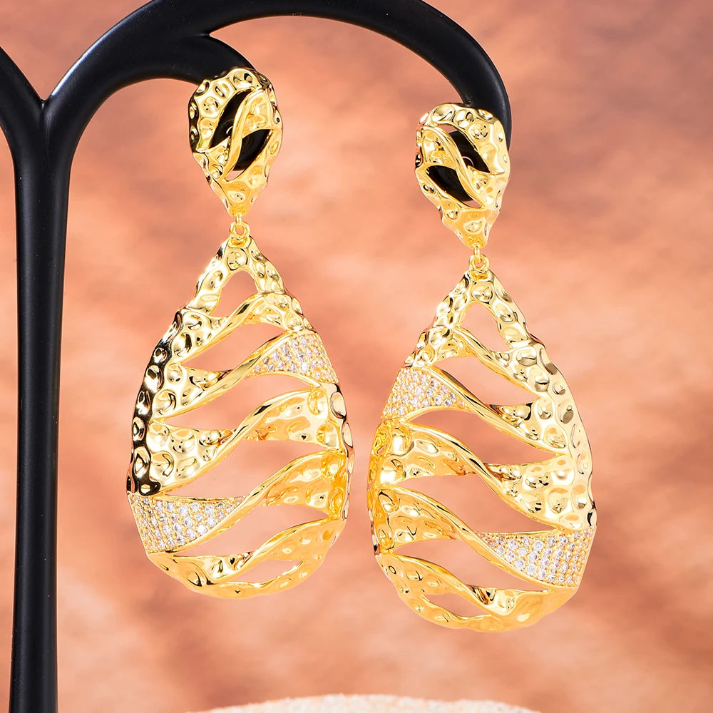 New DIY Charm Earrings For Women Bridal Wedding Girl