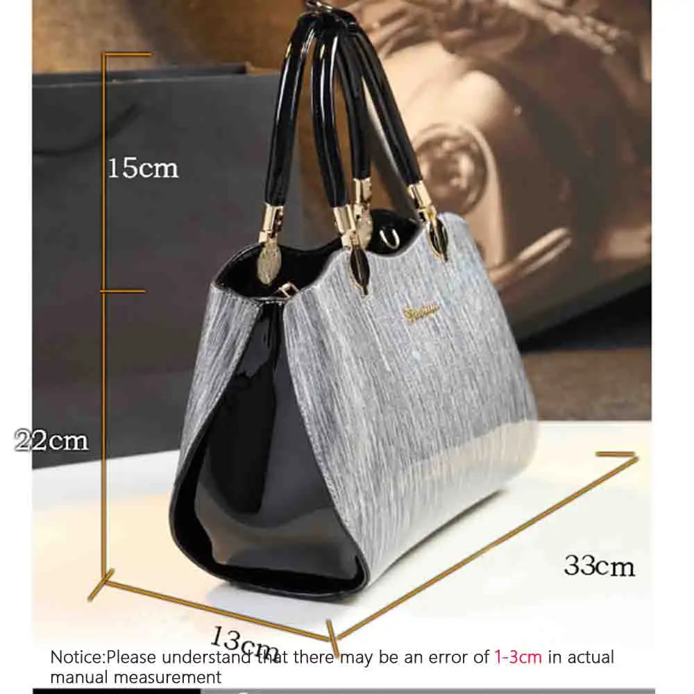 Fashionable Women Shoulder Boston Bag Luxury Noble Flower Handbag