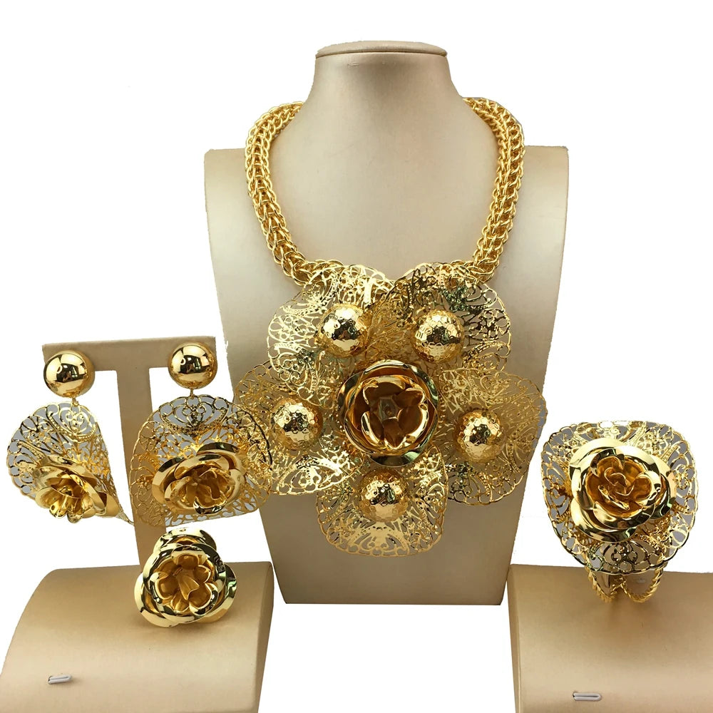  Bold Brazilian Jewelry Sets Bridal Jewelry Sets for Women Party Wedding