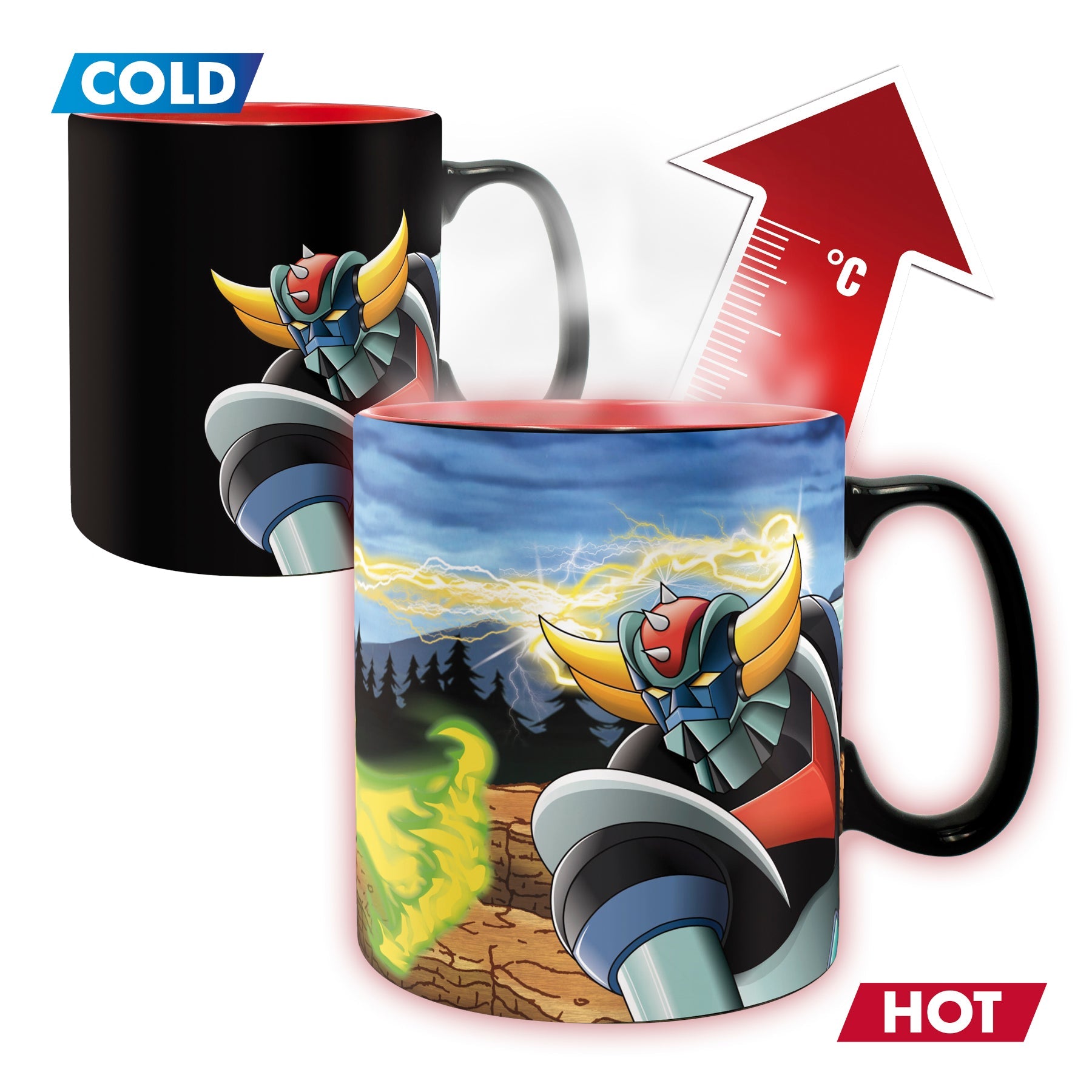 Abysse Demon Slayer Slayers Heat Change Mug, 16 oz.