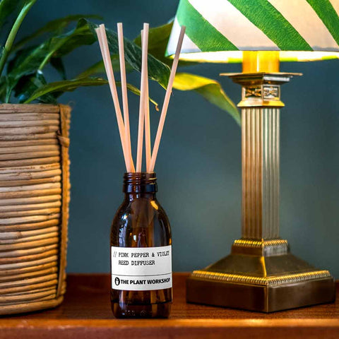 Pink Pepper and Violet Reed Diffuser by The Plant Workshop