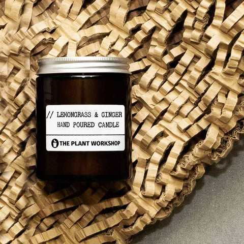 Lemongrass & Ginger The Plant Workshop Candle Fragrance