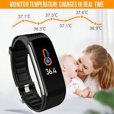 Health Monitoring Smart Bracelet Watch IP67 Wristband USB Charging Heart Rate/ Blood Pressure/ Blood Oxygen As Bluetooth Headset