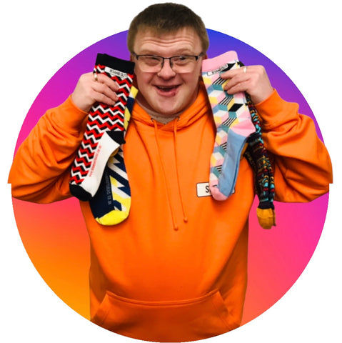Ross Laing from Stand Out Socks - Subscription Sock Box which Support Charity 