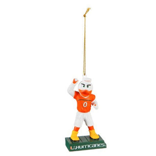 Kansas City Chiefs NFL KC Wolf Mascot Ornament