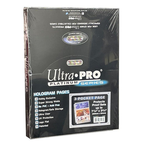 Ultra-Pro Platinum Series: 3 Pocket Page Box