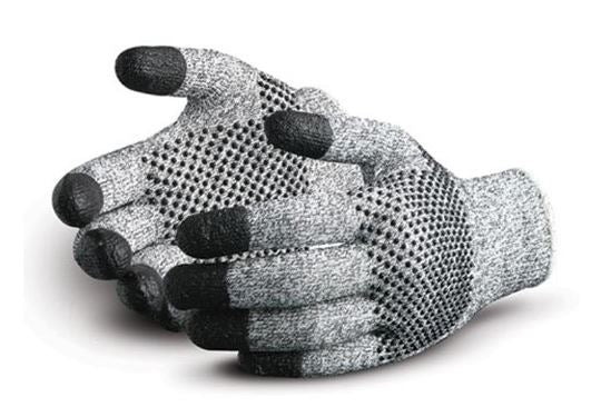 13 Guage SuperiorTouch Dyneema Fiber Dotted Gloves with Nitrile Tip- Sold by the Pair - Cheap Safety Gear product image