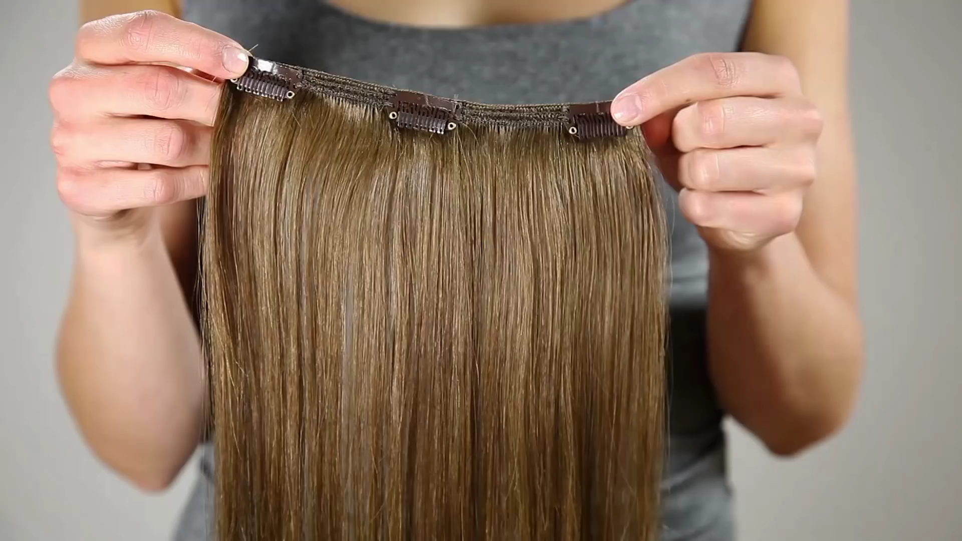 Attaching the wefts  What Its Really Like to Get Hair Extensions   POPSUGAR Beauty Photo 9