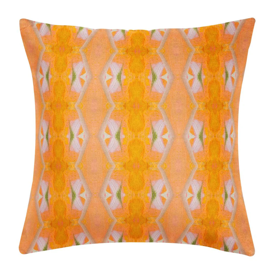 Orange Blossom Pillow by Laura Park
