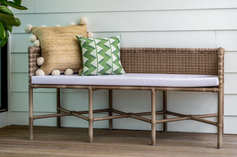 Auden + Avery Rattan Bench