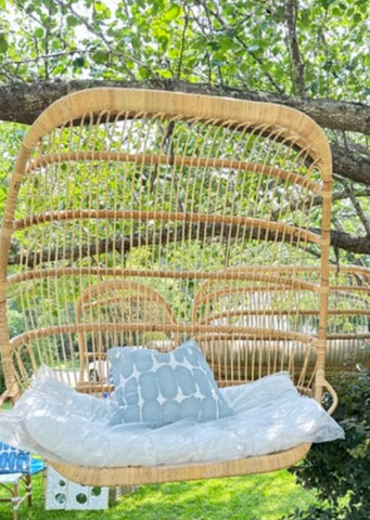 Auden + Avery Single Rattan Swing