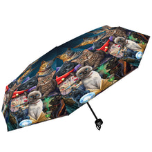 Load image into Gallery viewer, Magical Cats Umbrella by Lisa Parker
