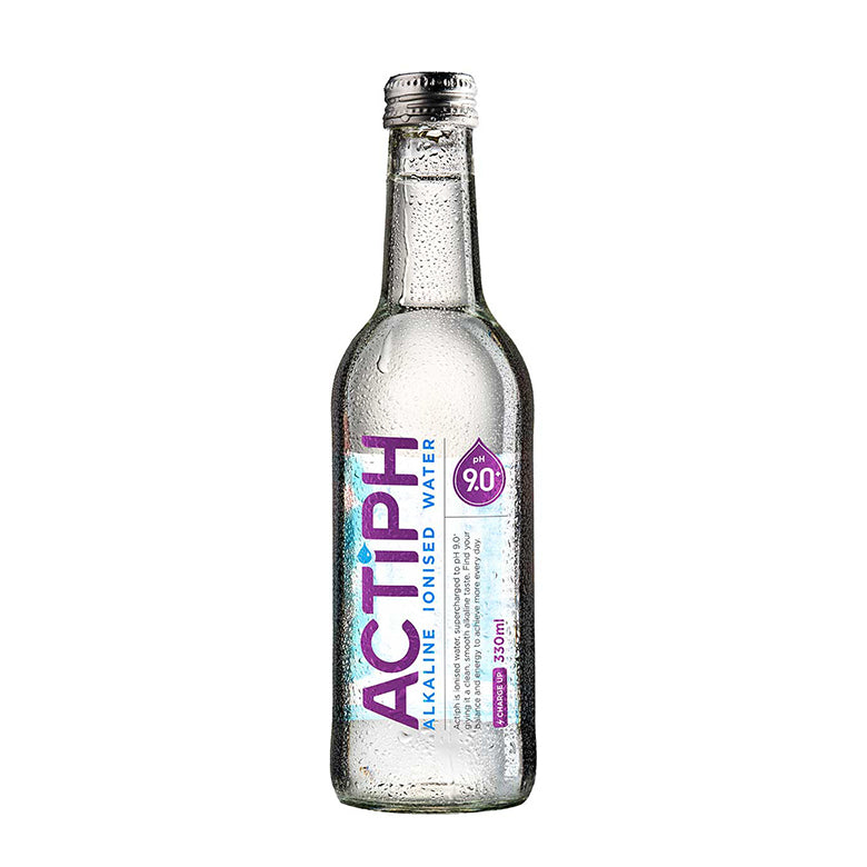 ActiPH 9.0 Alkaline Water 330ml Glass