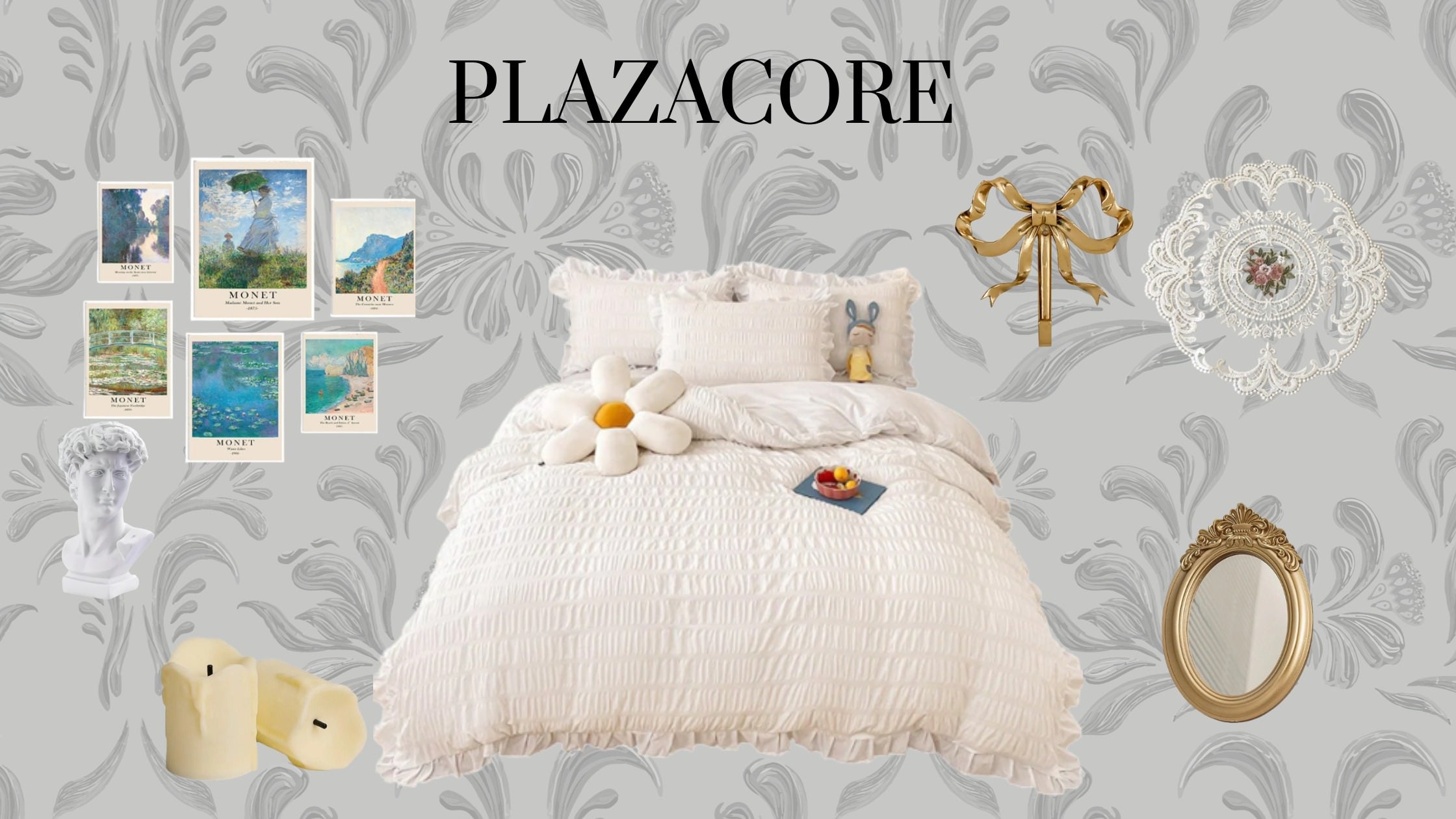 plazacore aesthetic bedroom decor roomtery