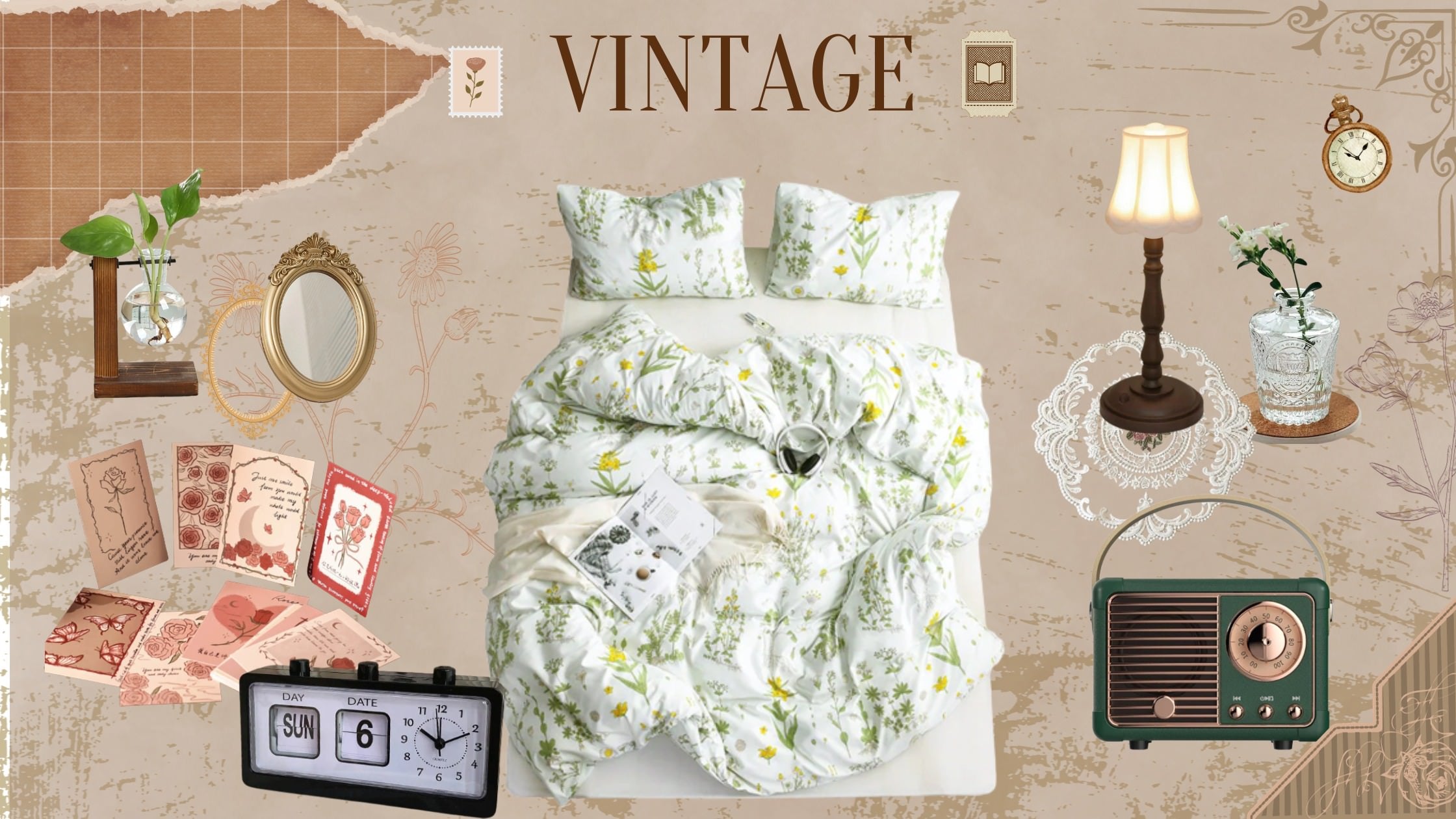 vintage aesthetic bedroom decor ideas roomtery