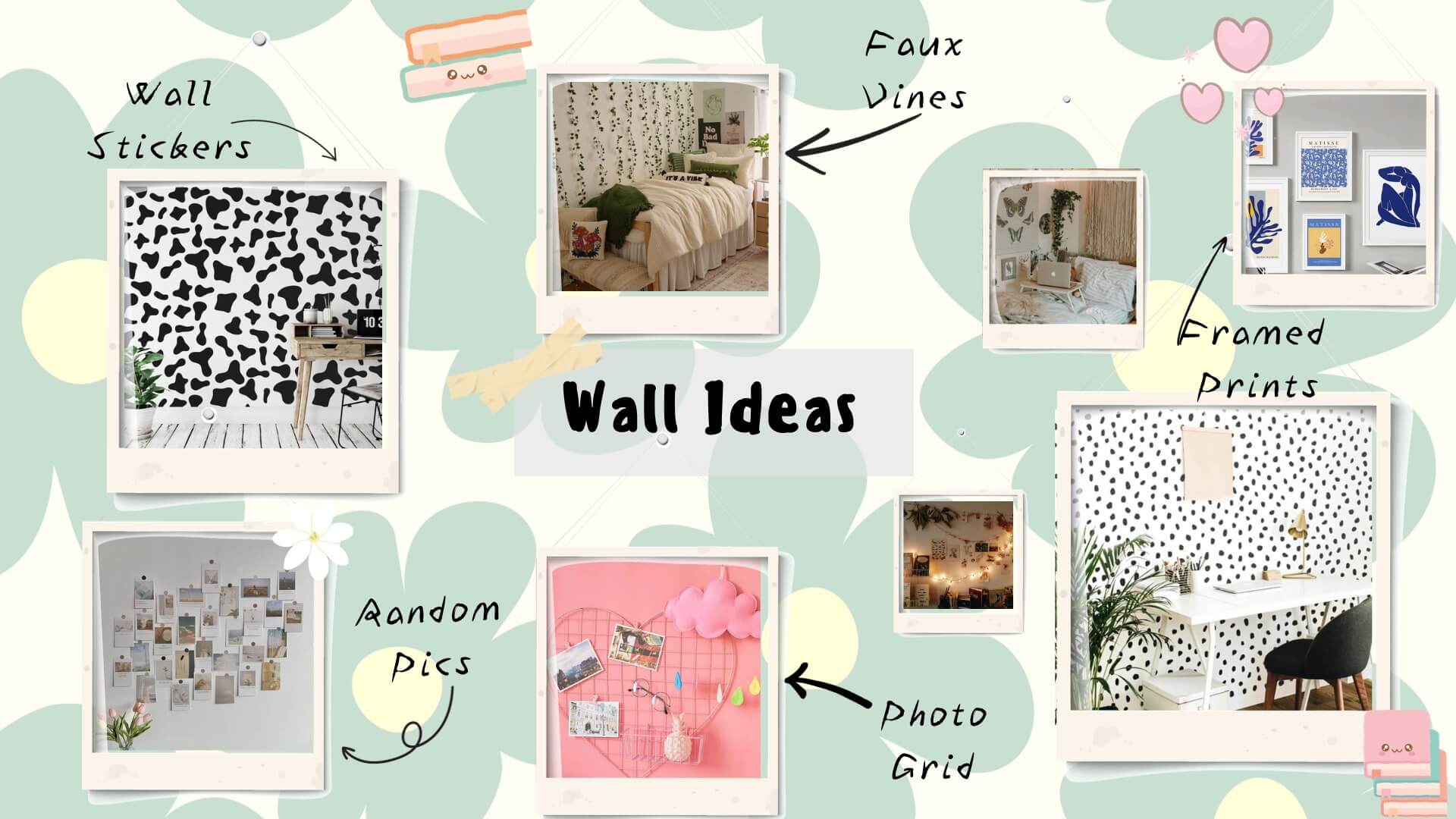 aesthetic dorm room wall decor ideas