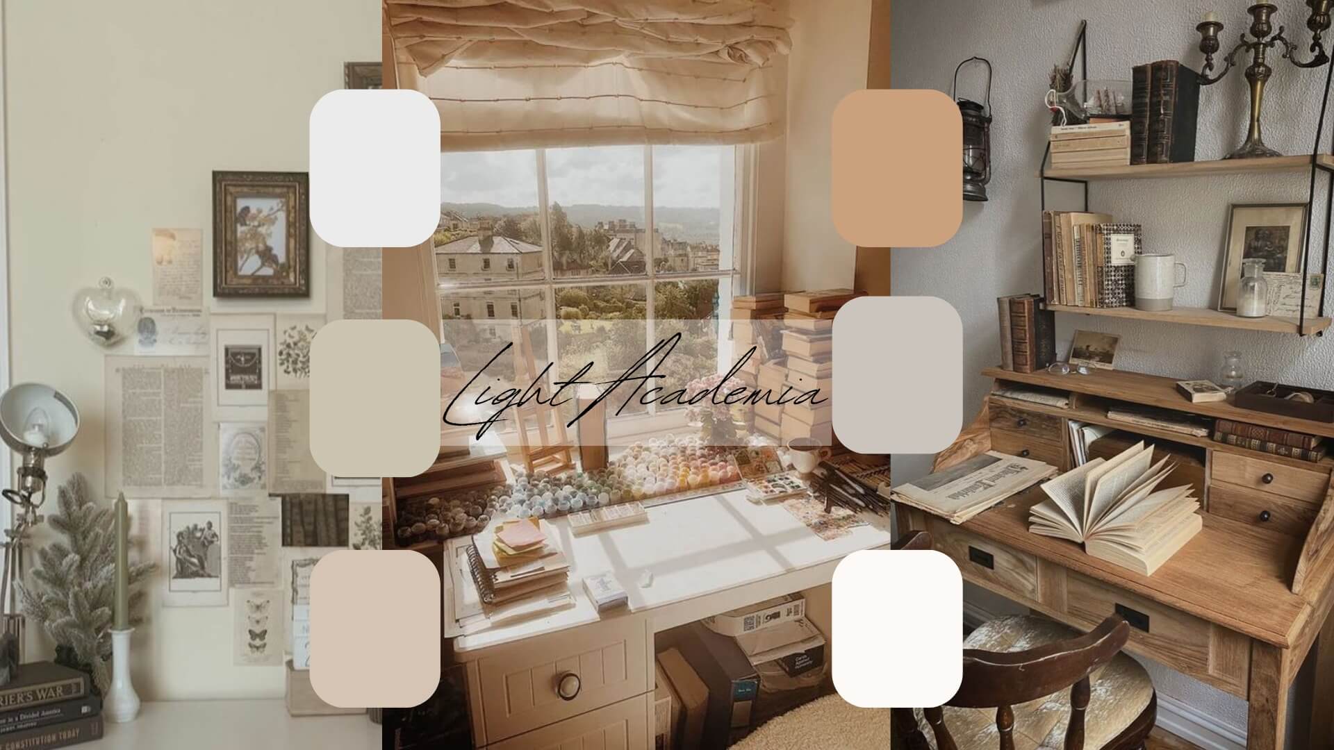 color palette for decorating aesthetic dorm room