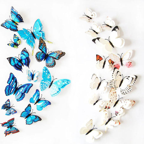 butterfly wall decor indie room 