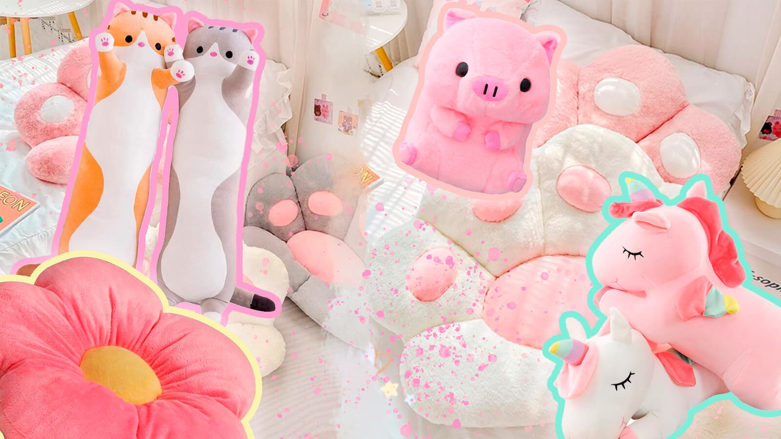 kawaii aesthetic plushies and toys roomtery