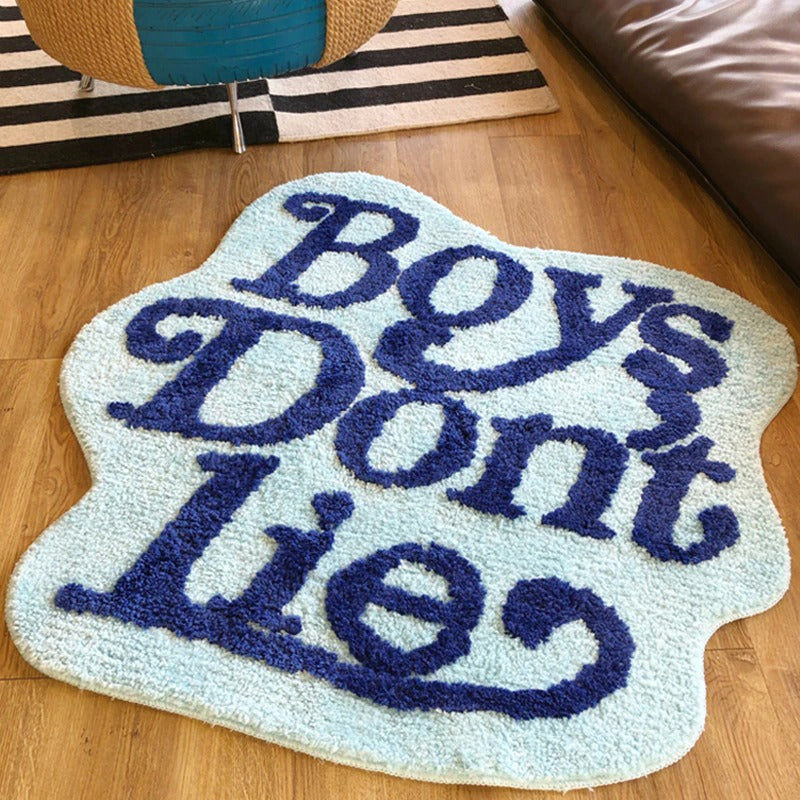 Girls Don't Cry Accent Rug - Shop Online on roomtery