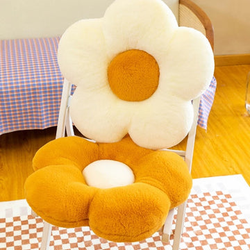 Velvet Flower Seat Cushion Stuffed Plush - Kyootii