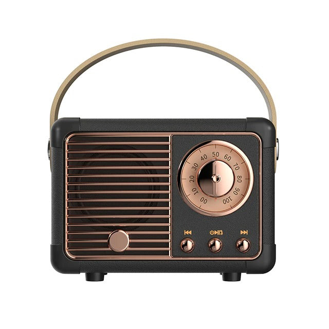 Dapper Piepen Uitbreiden Retro Radio Bluetooth Speaker - Shop Online on roomtery