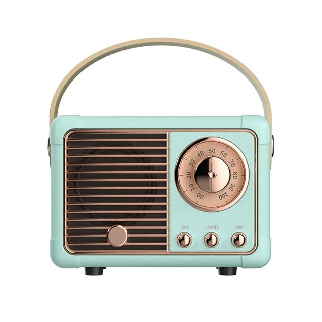 Retro Radio Bluetooth Speaker - Shop Online on roomtery