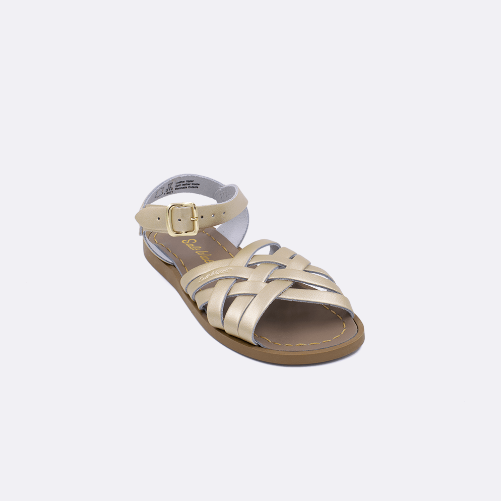 Celeste Gold Sandals - Shan and Toad - Luxury Kidswear Shop