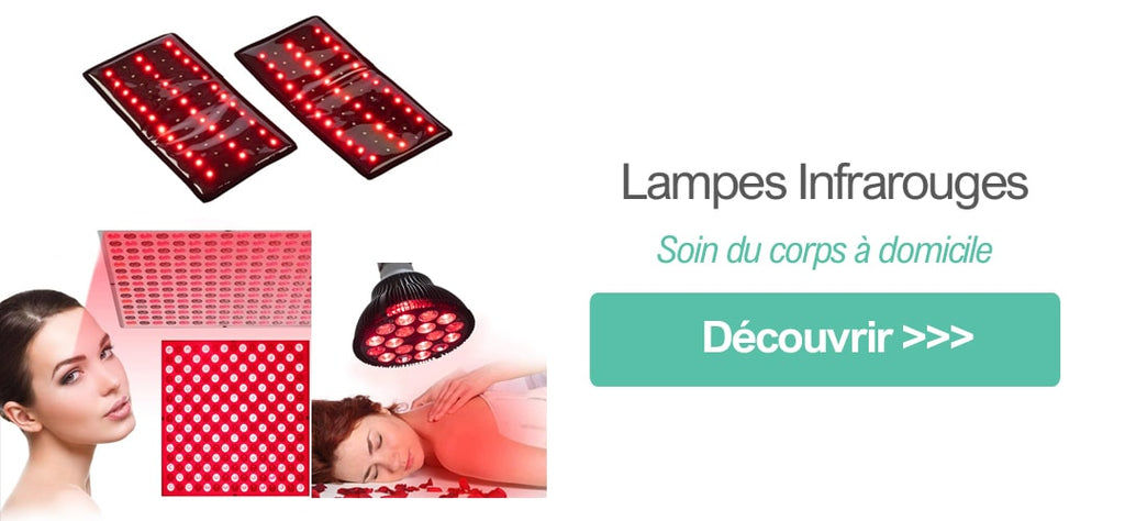 collection lampes infrarouge lumière rouge sinactiv