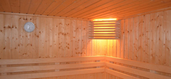 intérieur sauna infrarouge en bois