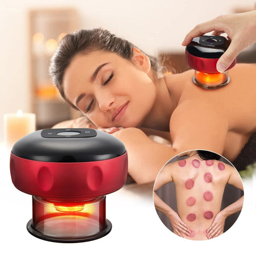 Ventouses électroniques - Appareil de massage électrique intelligent par  ventouses - Appareil de massage Guasha pour soulager la douleur - Appareil  de