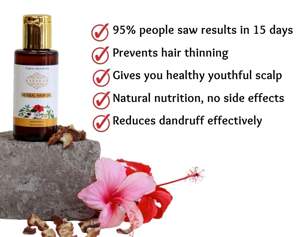 kanakam herbal hair oil key benefits