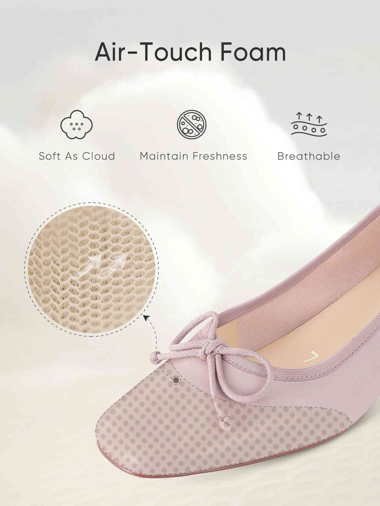 Air-touch foam heels - comfort work pumps for women