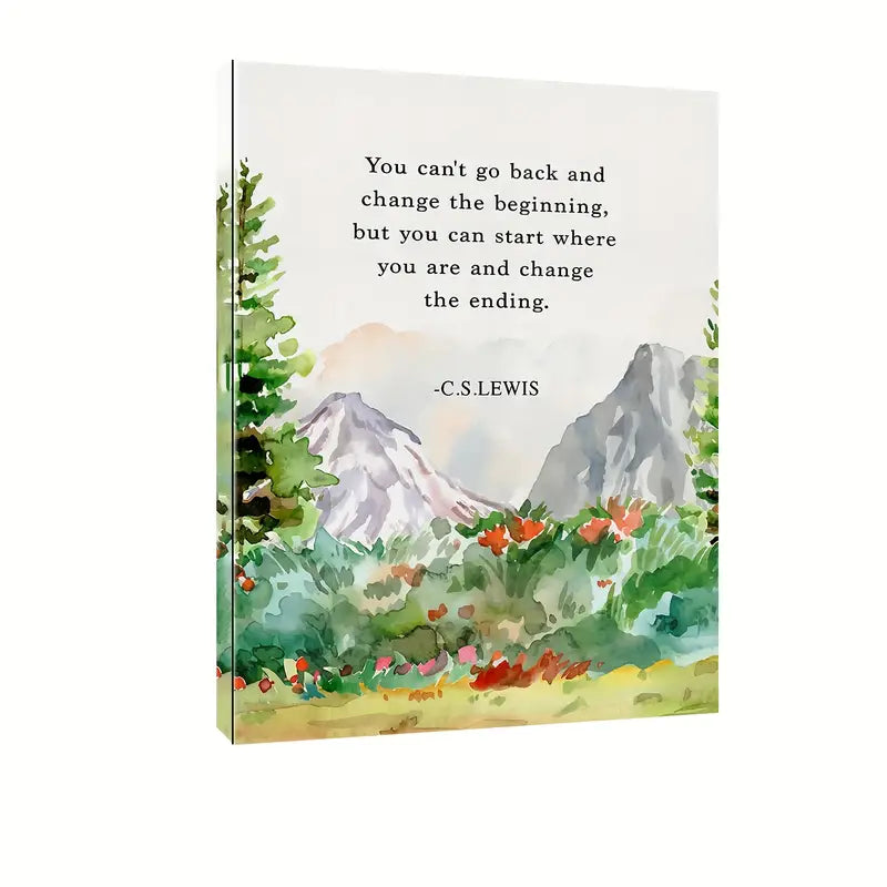 YOU CAN'T GO BACK . CANVAS ART by MishL