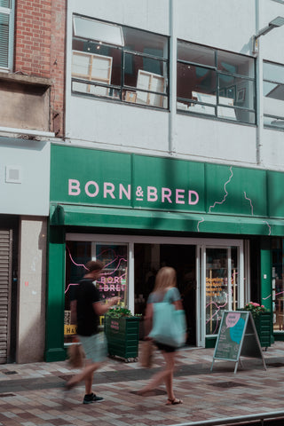 Born & Bred shop front on Ann Street 