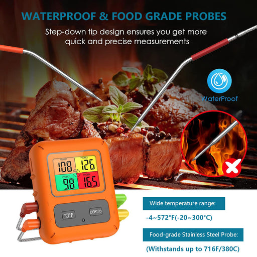 328FT Wireless Meat Thermometer — Tilswall