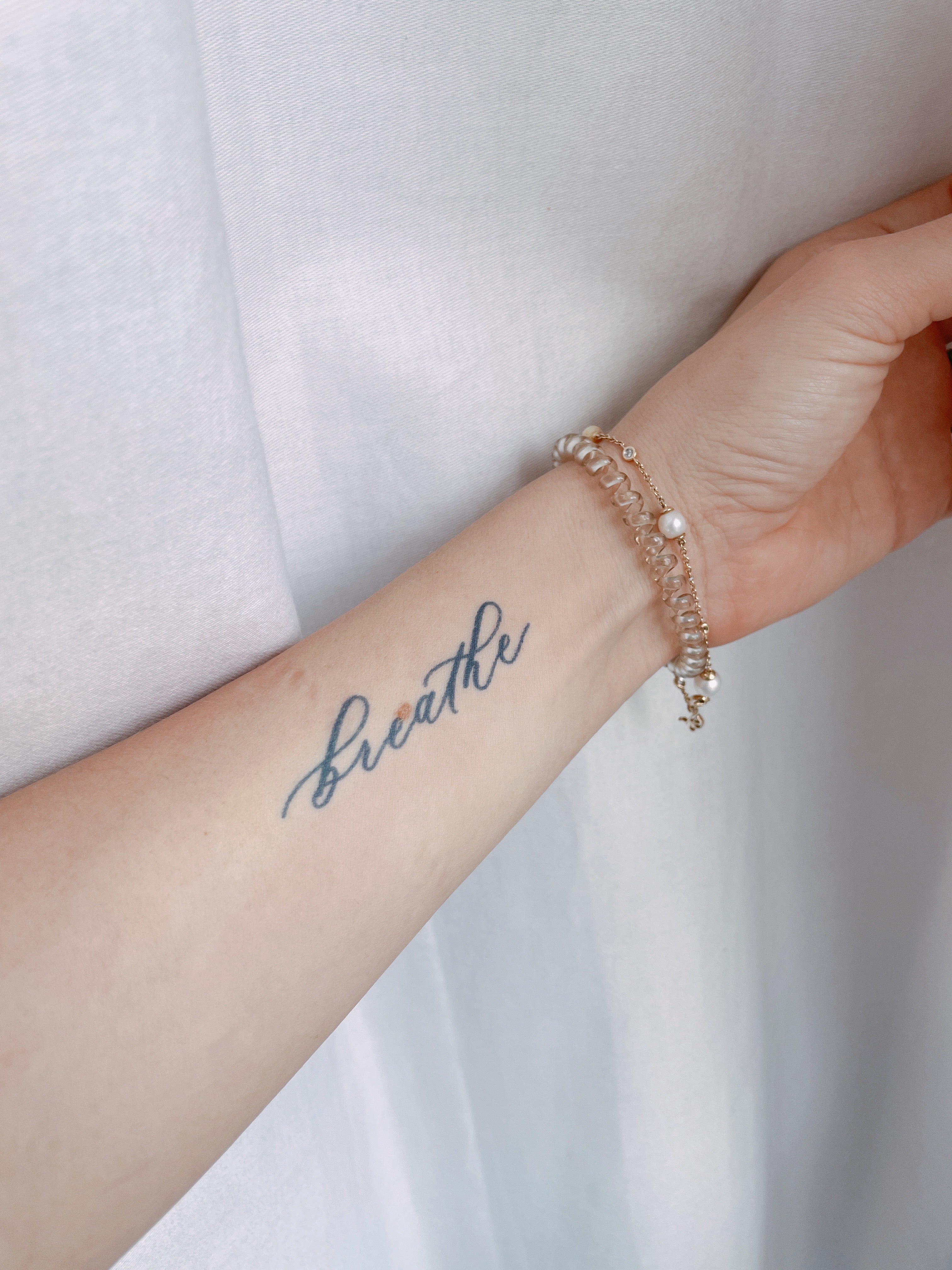 Breathe Semi-Permanent Tattoo