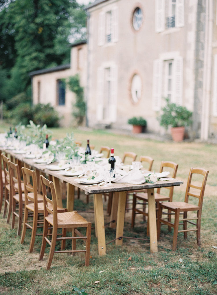 french villa wedding