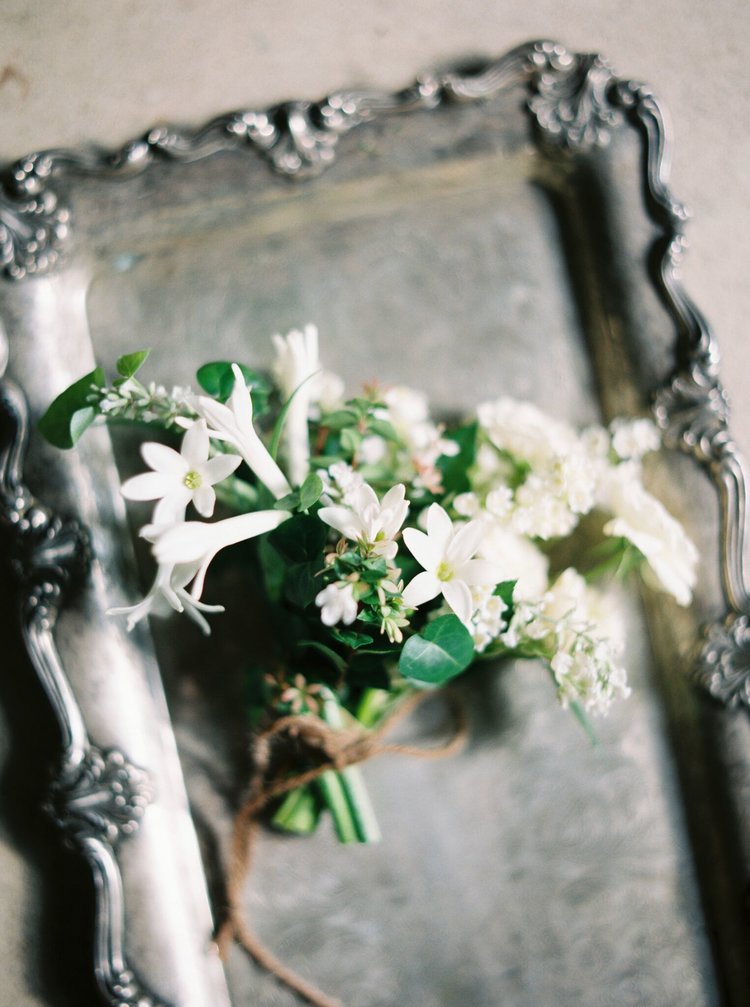 Minimal White on White Wedding Suite