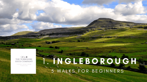 Yorkshire Socks walk for beginners. 1 Ingleborough