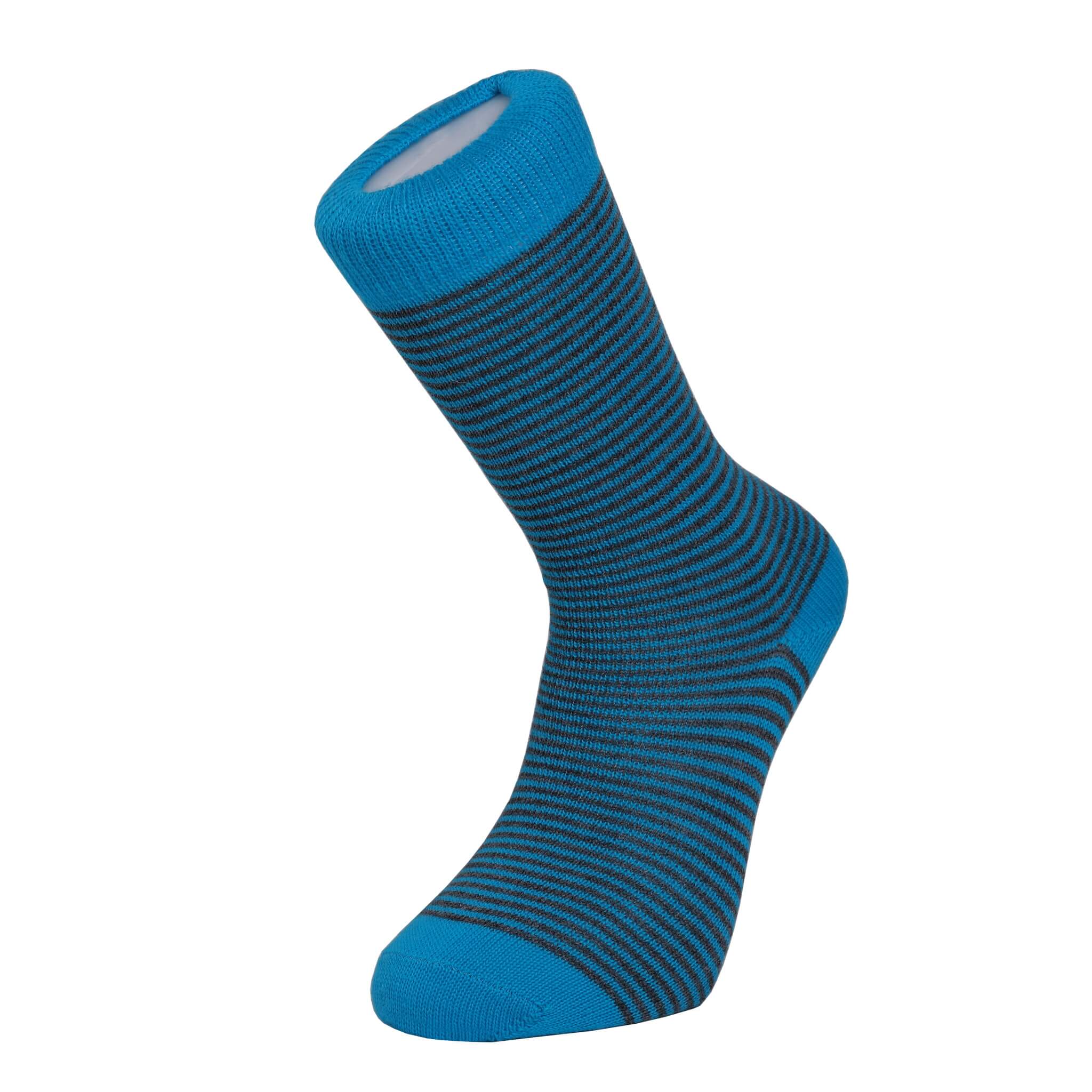 Harewood Fine Stripe Luxury Merino Everyday Socks - 4 Pair Bundle - The ...