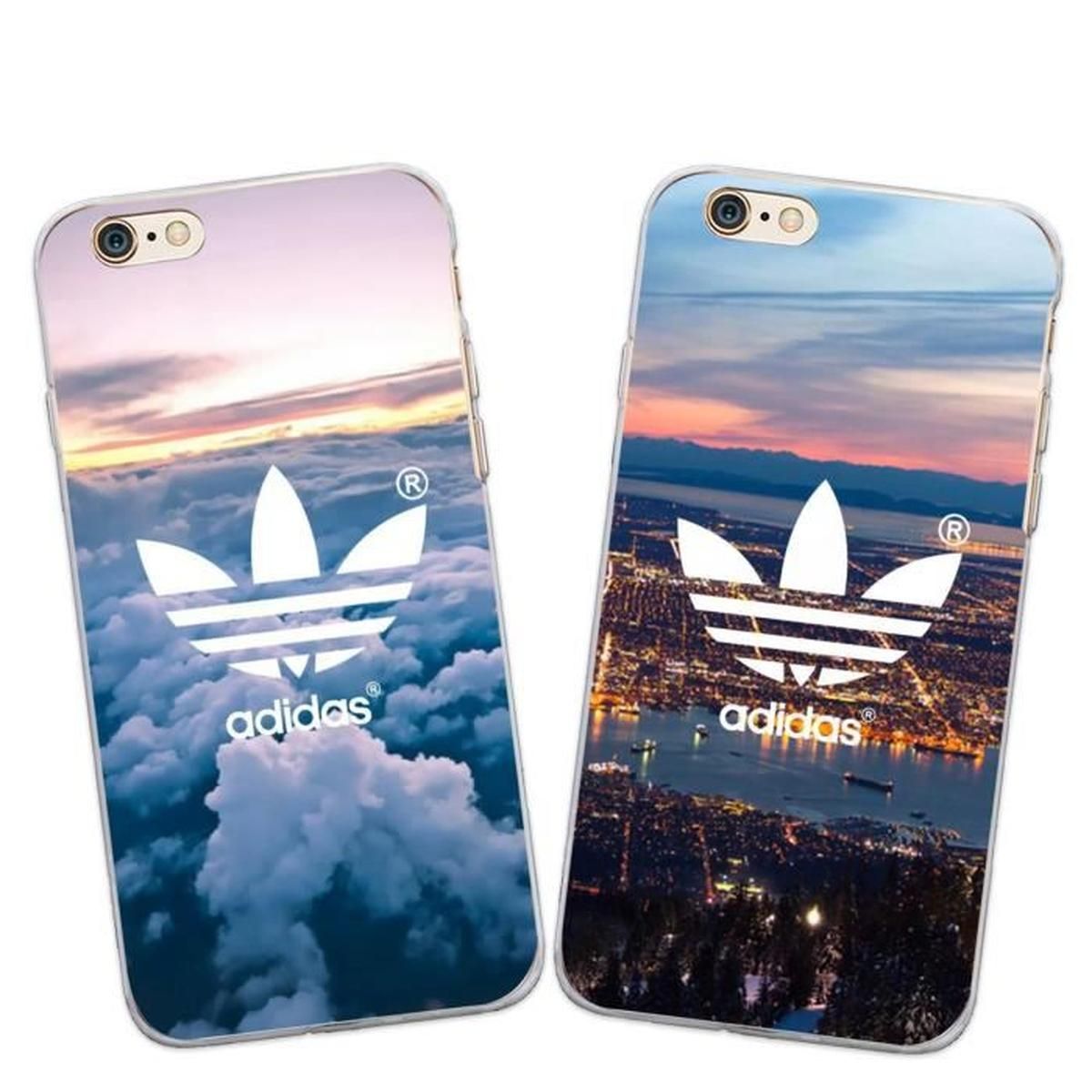 2 X Coque iphone 6S / 6 Nike Doux Souple Transparent TPU Housse Étui Pour iphone 6S / 6