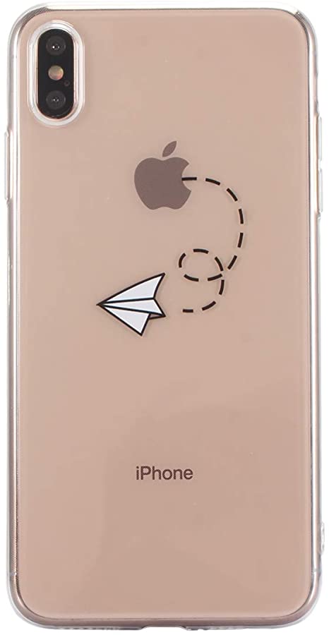 Coque pour iPhone XR Motif IMD Antichoc Mince Texture marbre TPU Souple  Anti-Rayures Anti-Doigts Coque de Protection pour Apple iPhone XR iPhone XR  Blanc