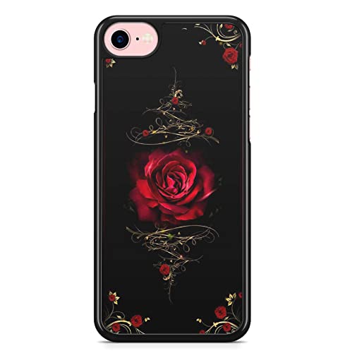 Coque iphone xr rose rouge