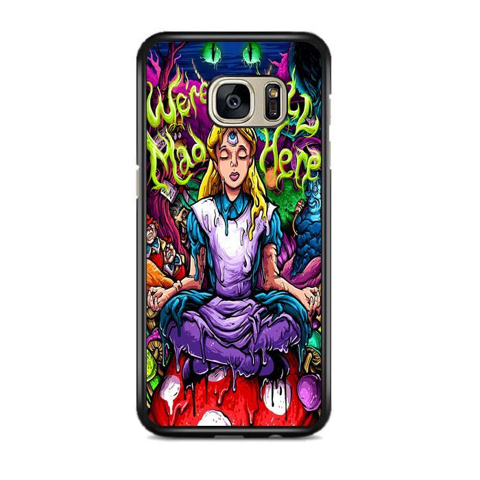 Alice In Wonderland Graffiti Art And Friends Samsung Galaxy S7 EDGE Case