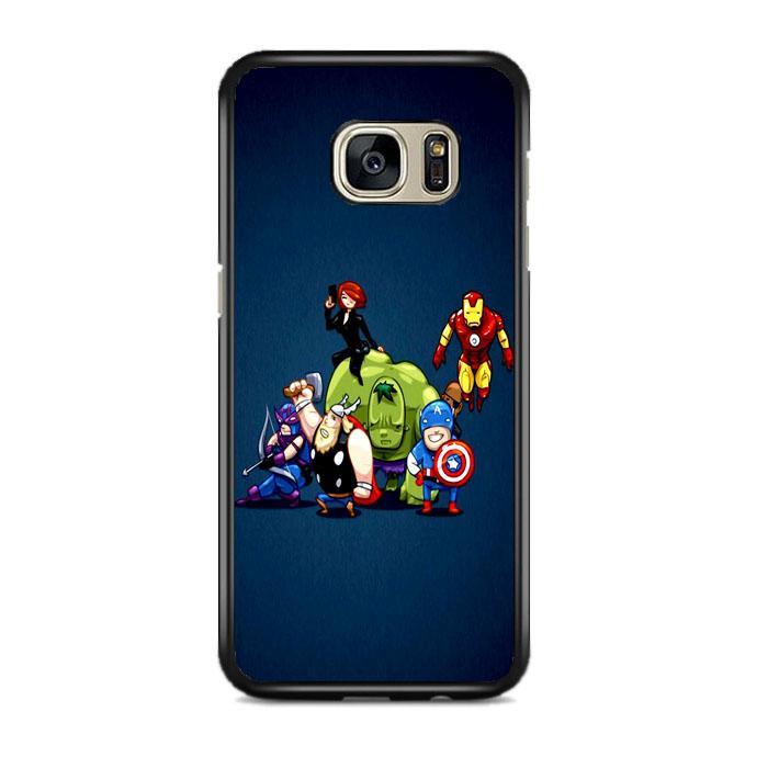 Avenger Caricature Animated Character Samsung Galaxy S7 EDGE Case