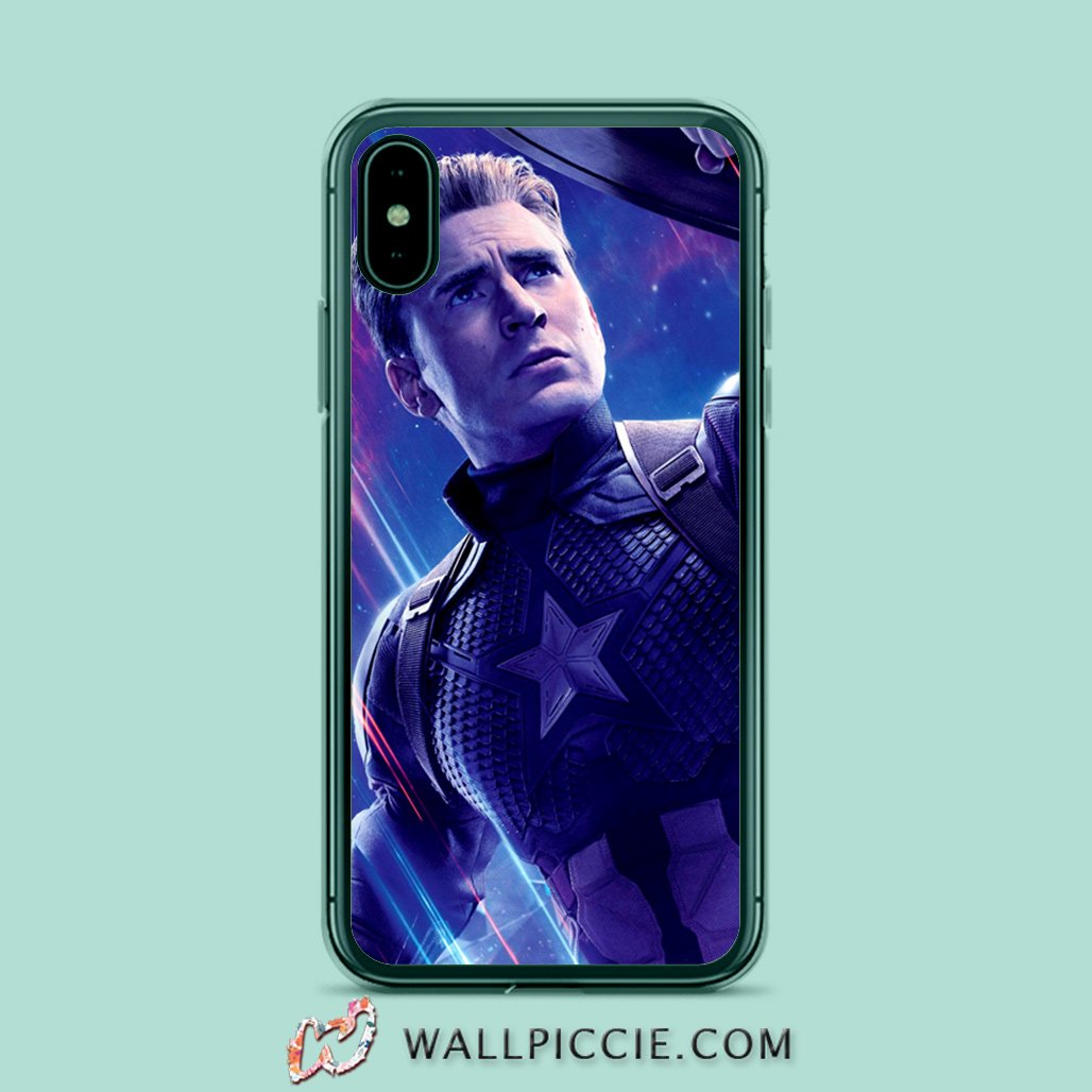 coque custodia cover case fundas hoesjes iphone 11 pro max 5 6 6s 7 8 plus x xs xr se2020 pas cher X10497 Captain America Avengers End Game