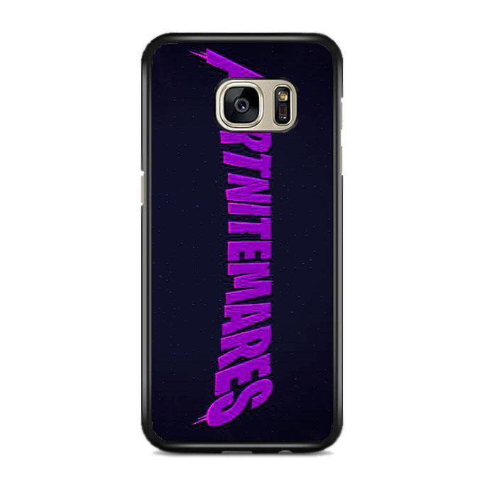 Fortnitemares Logo Font Samsung Galaxy S7 EDGE Case